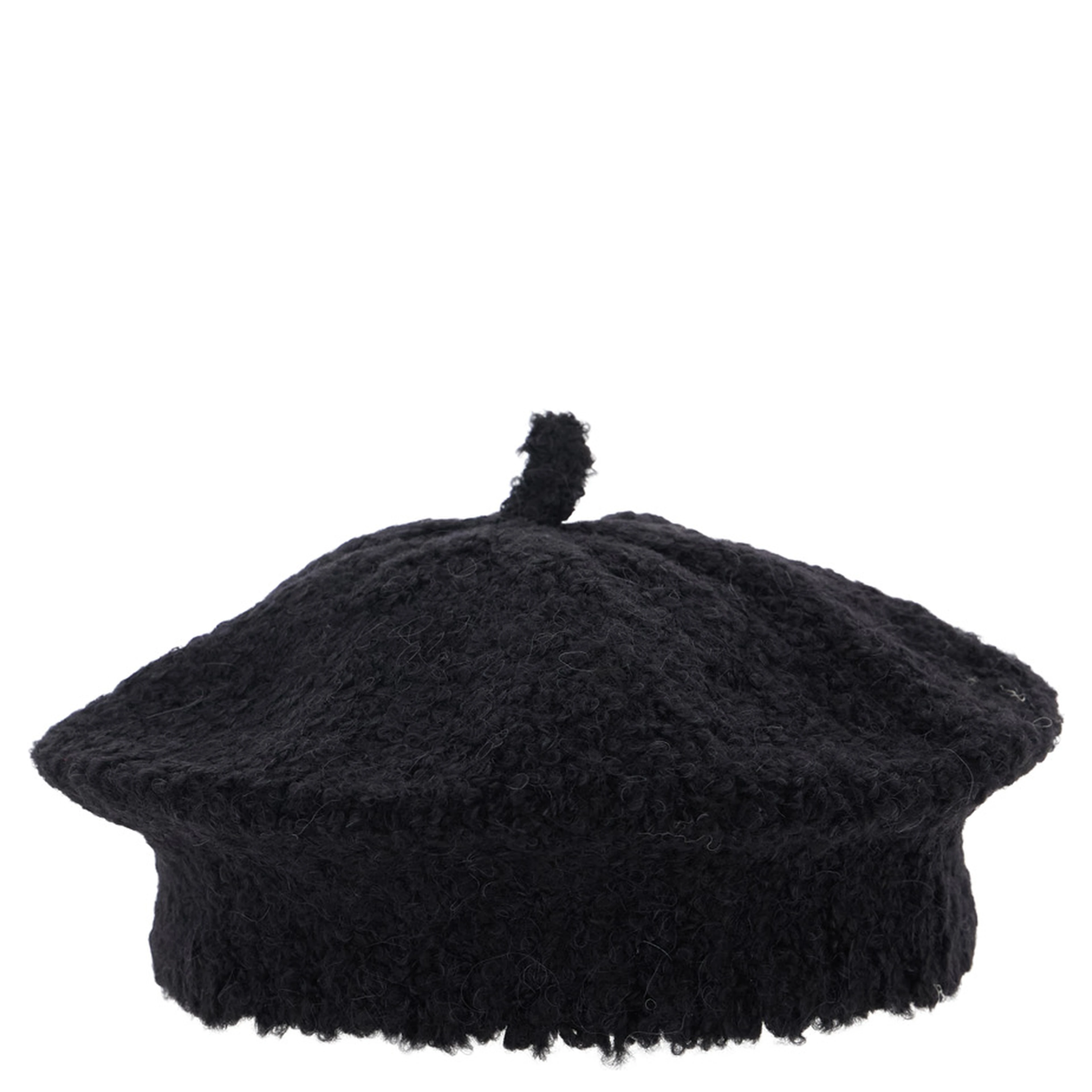 Tilda Hat with wool and alpaca in black for women