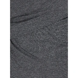 Dressi Gray Top with draped motif on the front in viscose for women