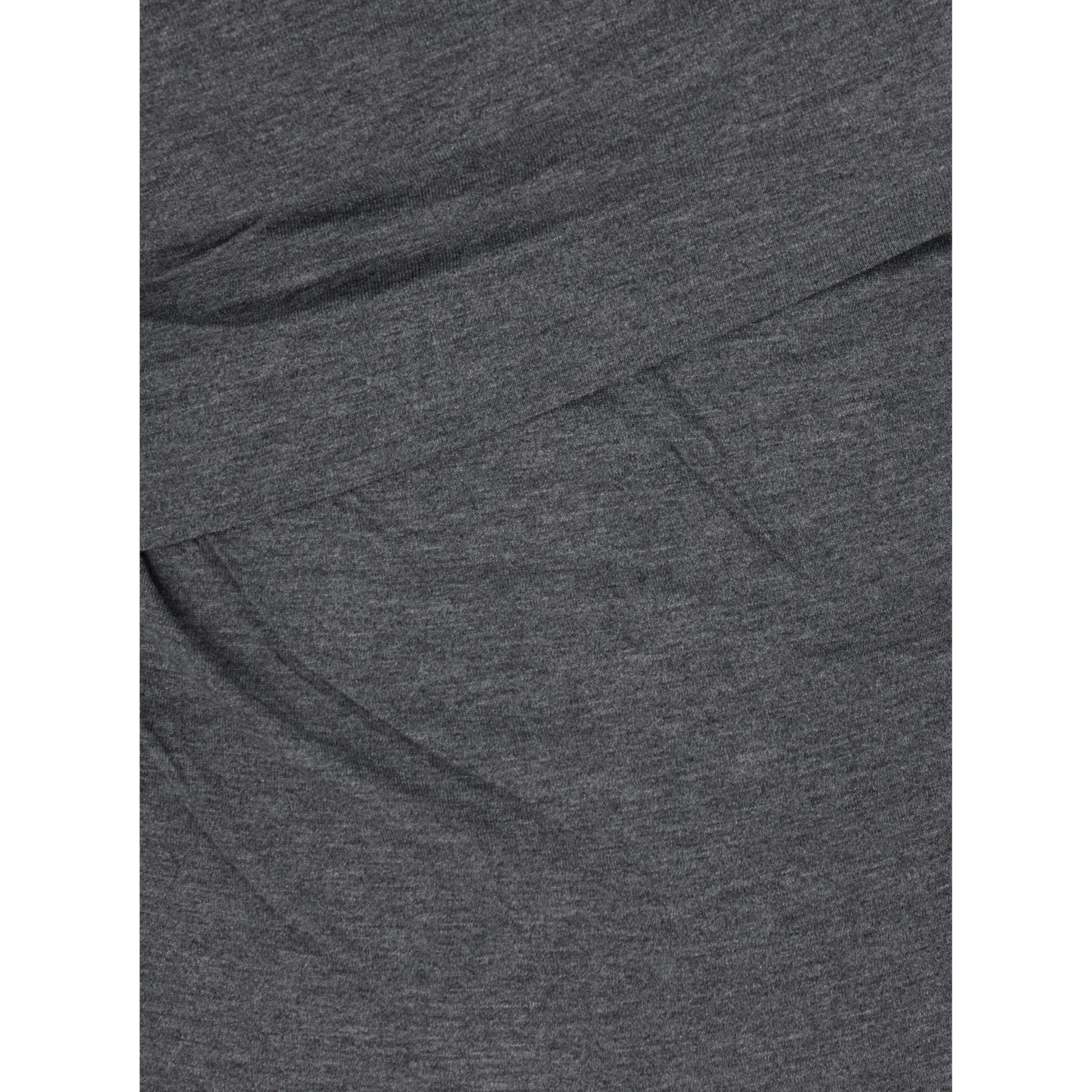 Dressi Gray Top with draped motif on the front in viscose for women