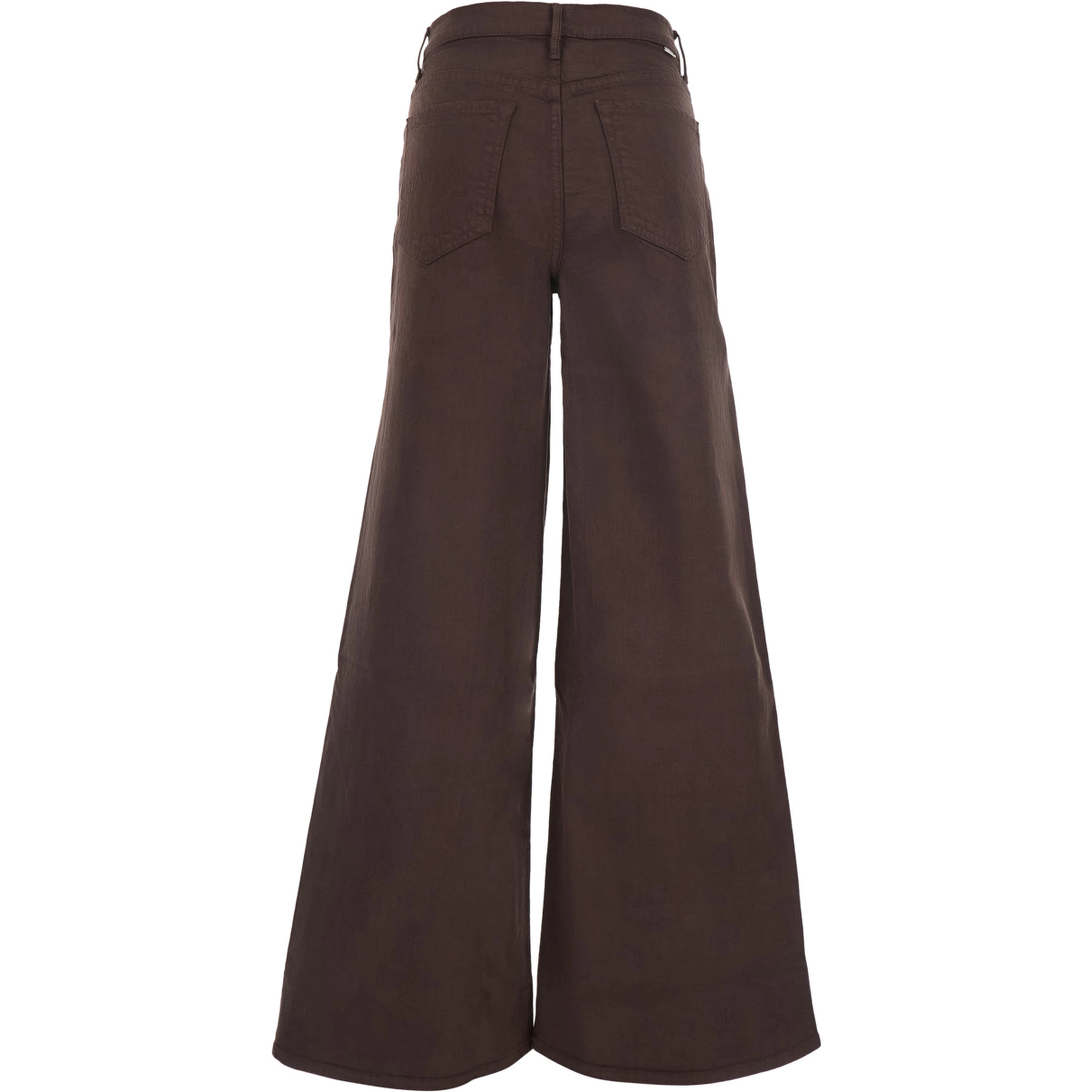 The Undercover Sneak Brown Five-Pocket Jeans in Denim for Women