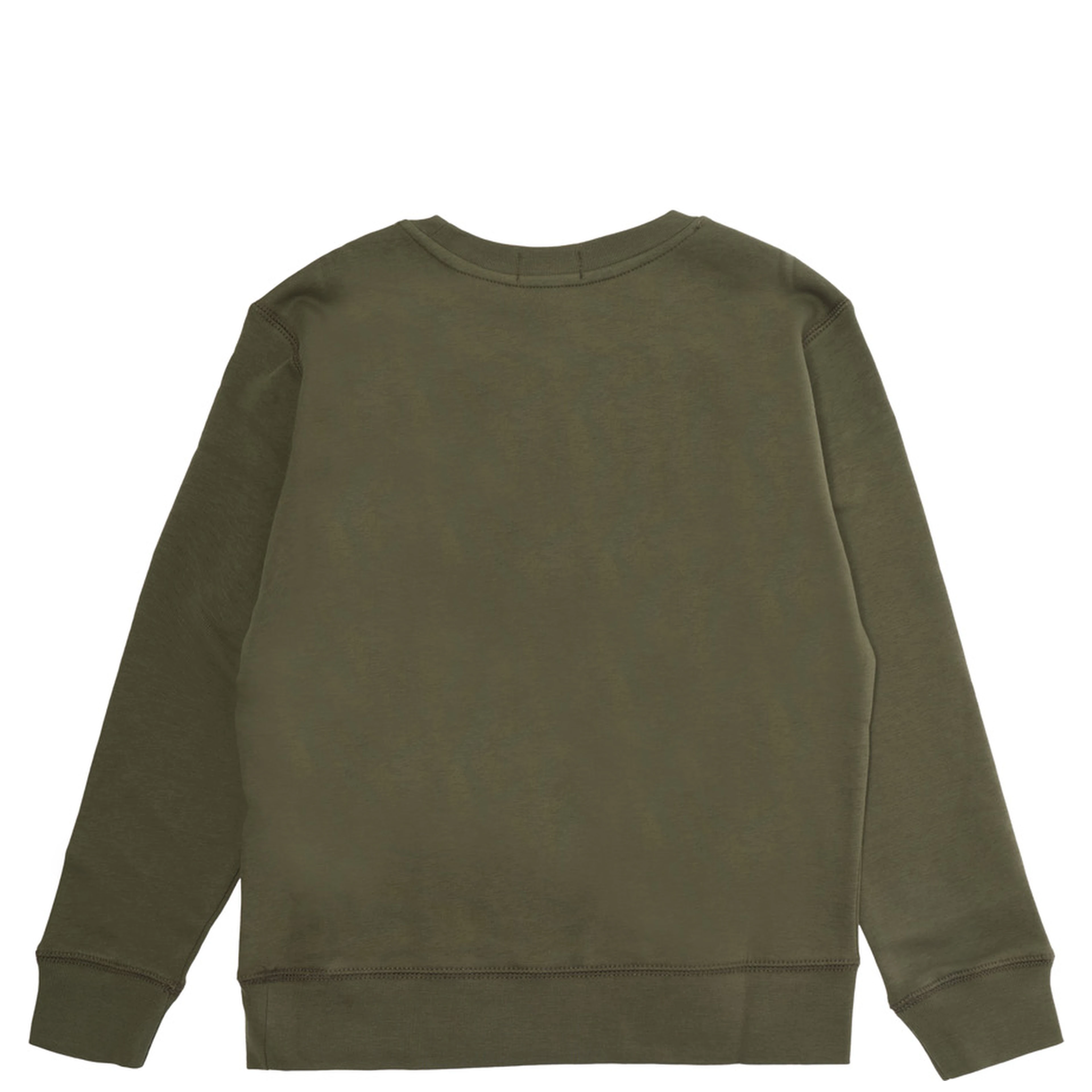 green Crew-neck sweater with Polo Shirt Bear print on the front in cotton for Boy