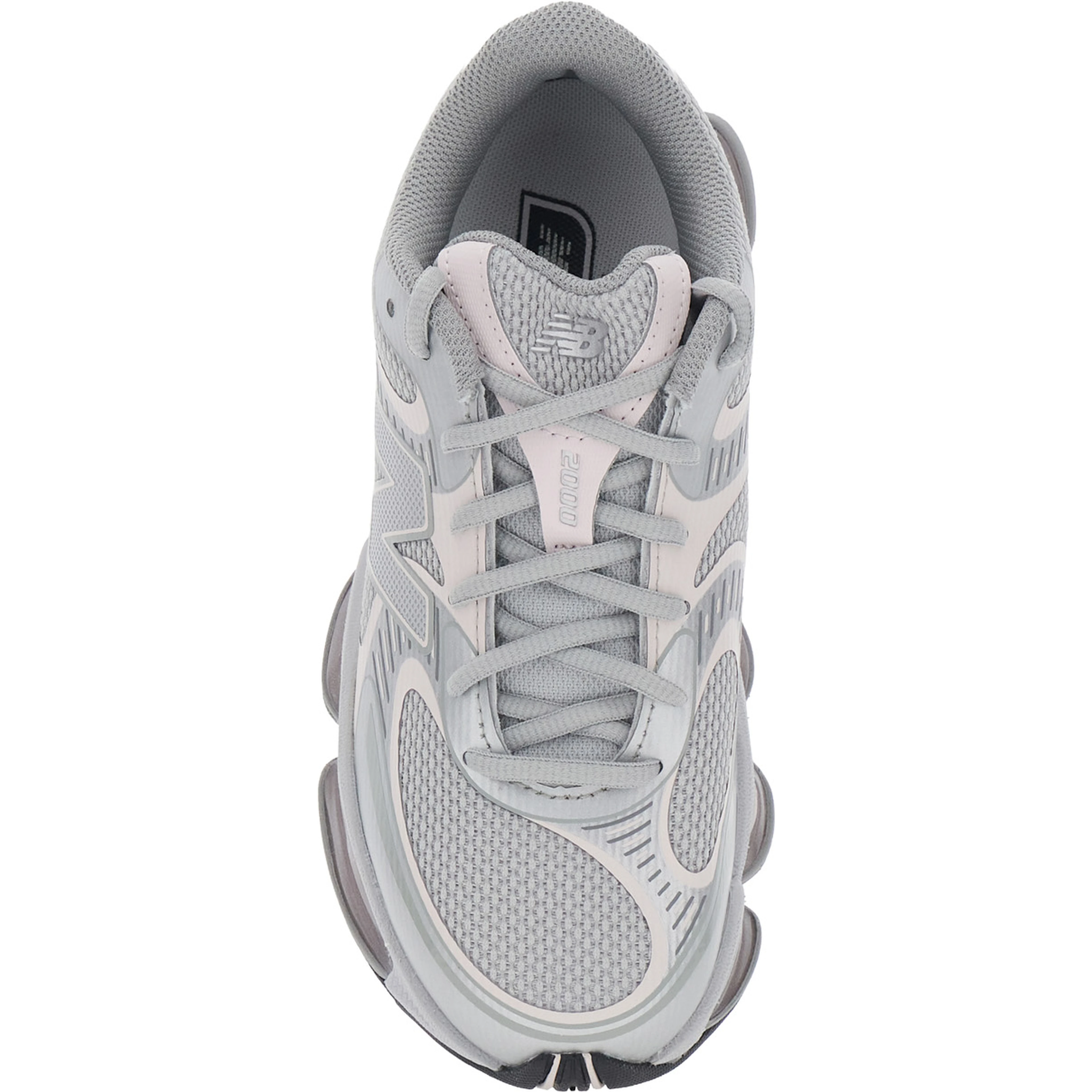 2000 Pink Low Top Sneakers with Logo Patch on the Side in Leather and Fabric Unisex