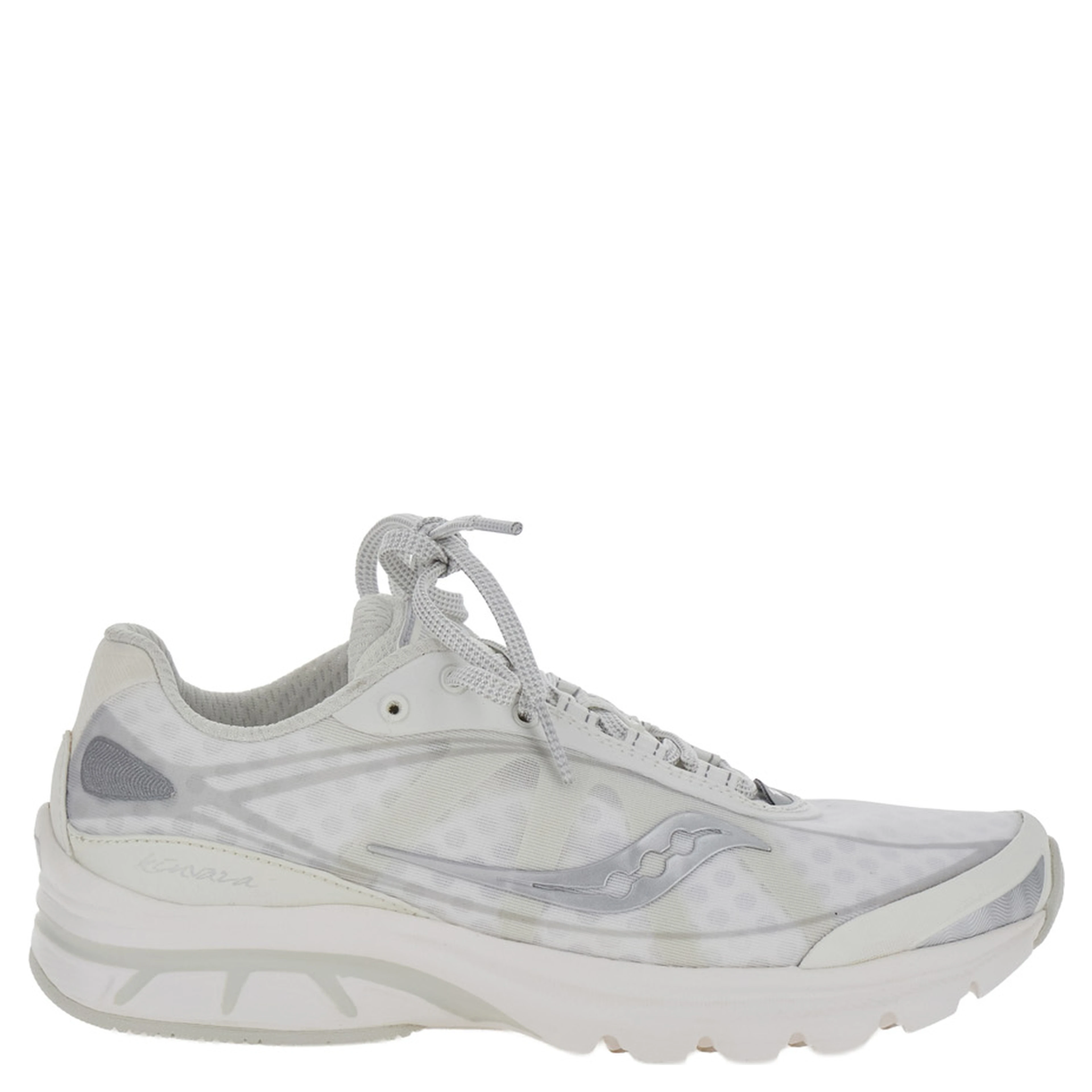 KINVARA 1 white Sneakers with side logo in tech fabric unisex