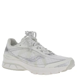 KINVARA 1 white Sneakers with side logo in tech fabric unisex