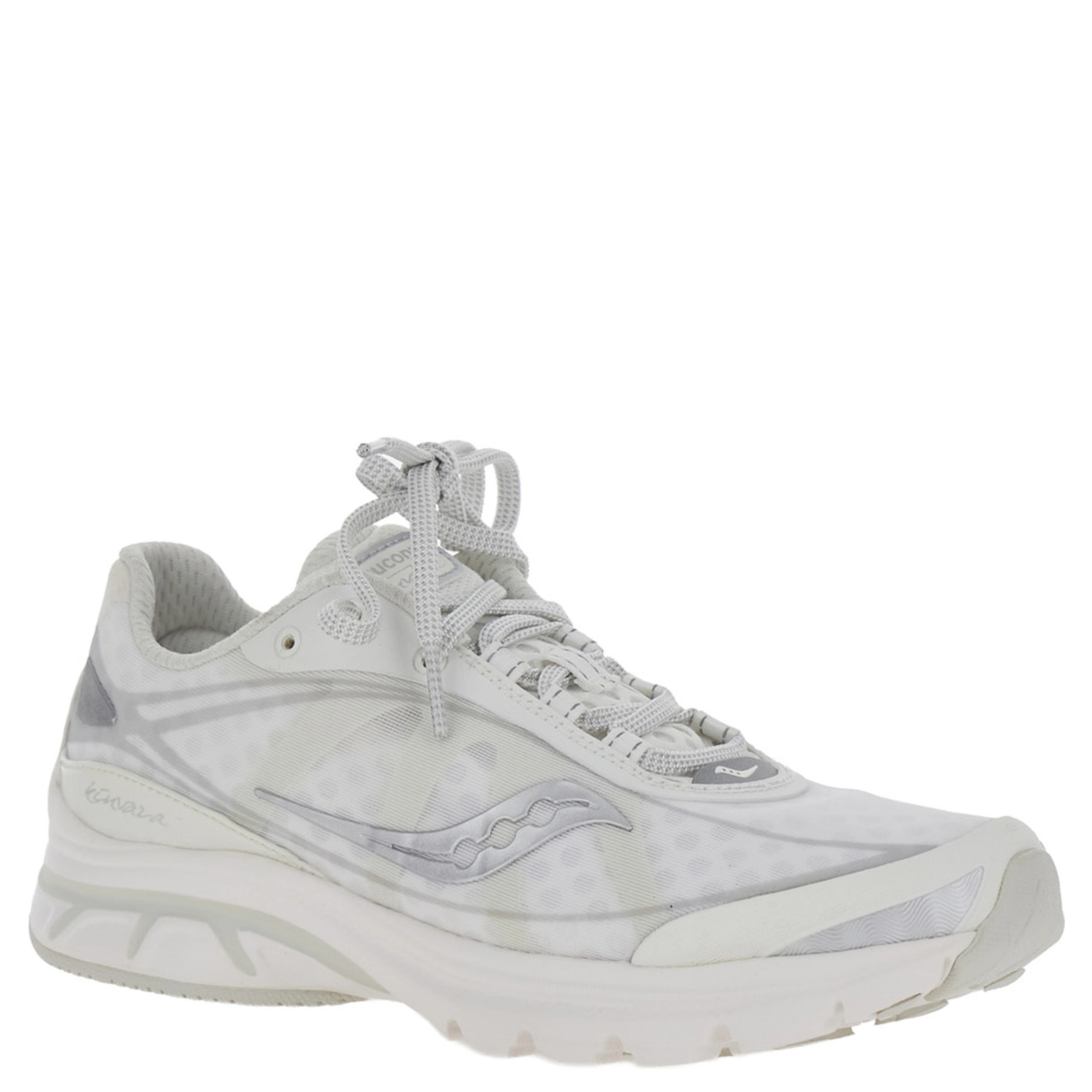 KINVARA 1 white Sneakers with side logo in tech fabric unisex