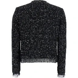 Gray Jacket with Collar and Pockets in Tech Fabric for Women
