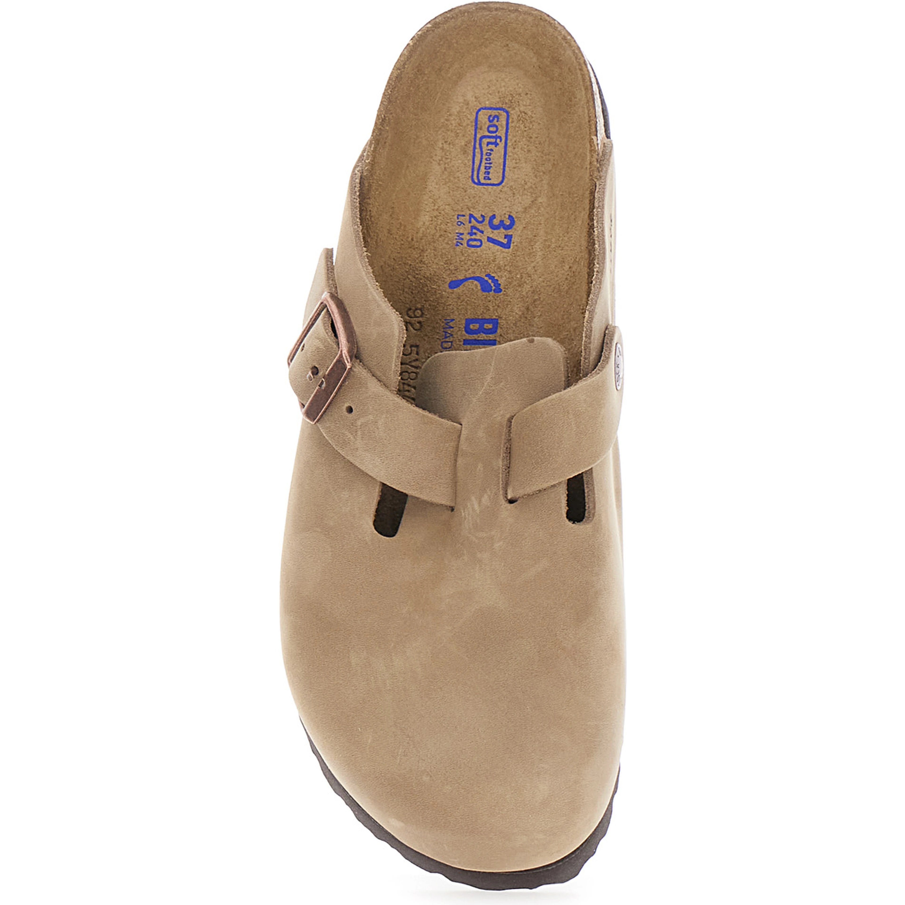 BOSTON SFB LEOI is a beige leather mule unisex