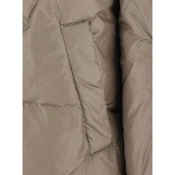 Jacket with zip and pockets in Tech Fabric beige women