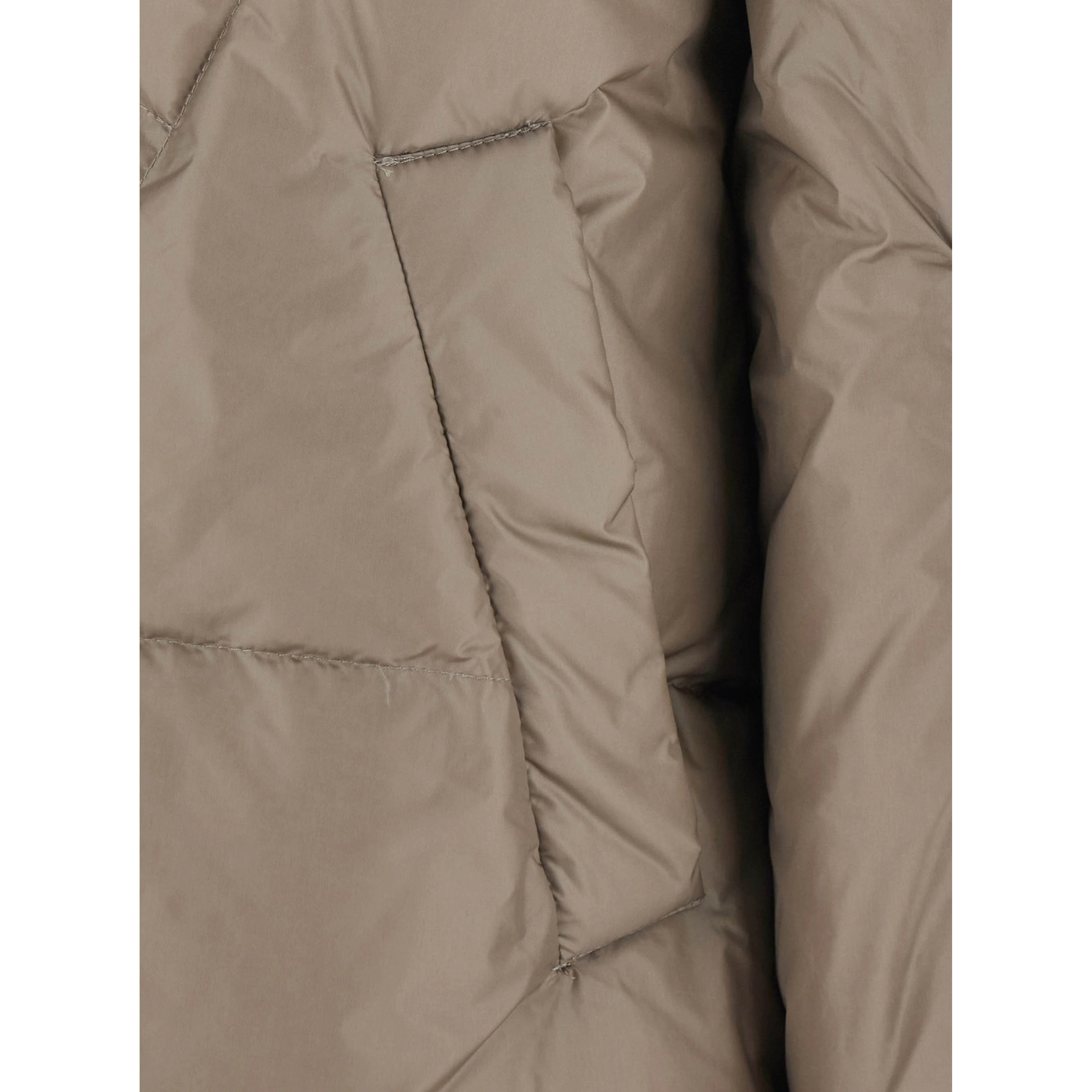 Jacket with zip and pockets in Tech Fabric beige women