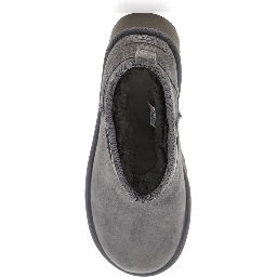 Pull On Ultra Mini Classic Suede Gray Boots for Women