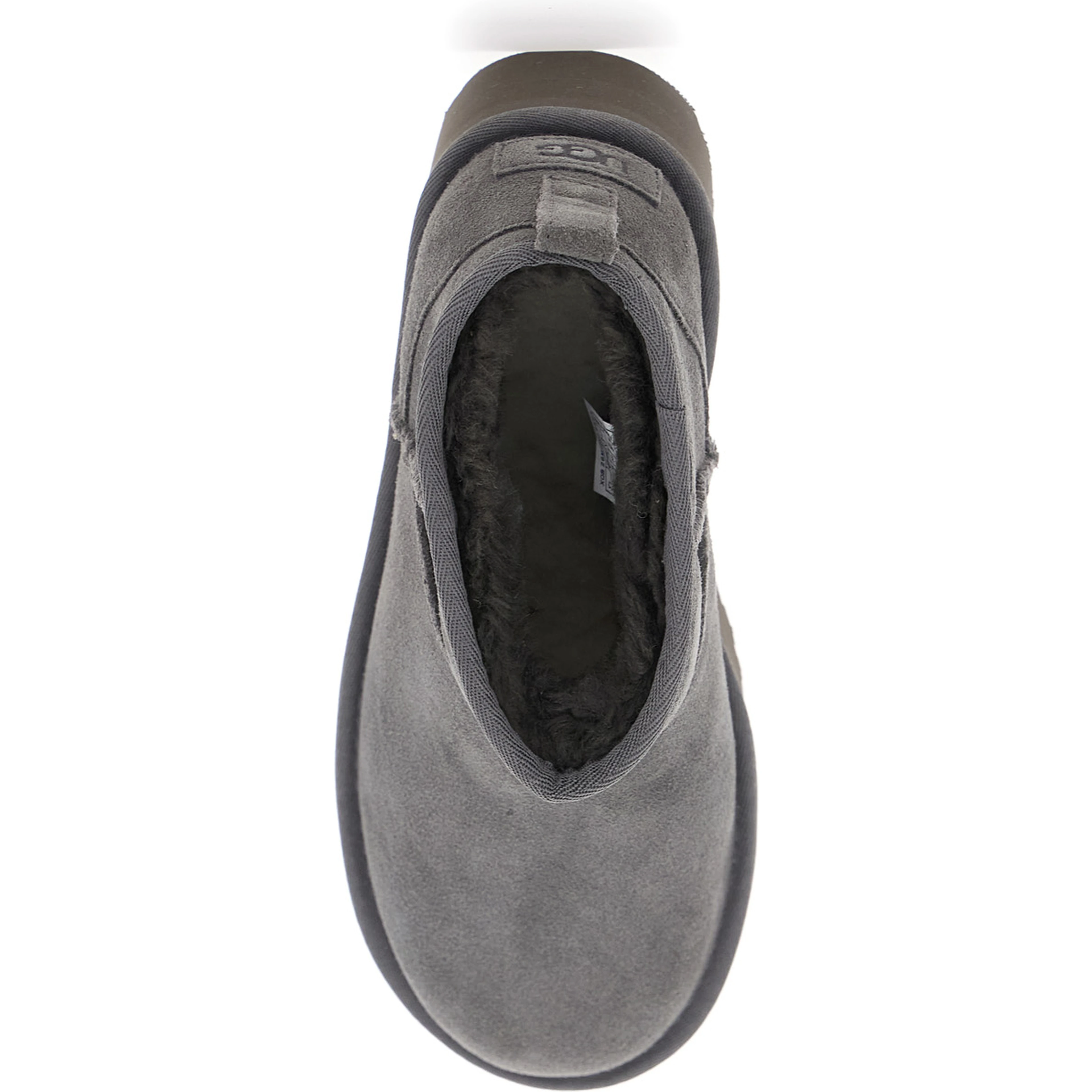 Pull On Ultra Mini Classic Suede Gray Boots for Women