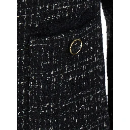Gray Jacket with Collar and Pockets in Tech Fabric for Women