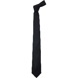 Tie with Knot Closure on the Back in Tech Fabric Blue Man