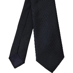 Tie with Knot Closure on the Back in Tech Fabric Blue Man