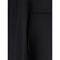 Short cape with elegant details in Tech Fabric, black, woman