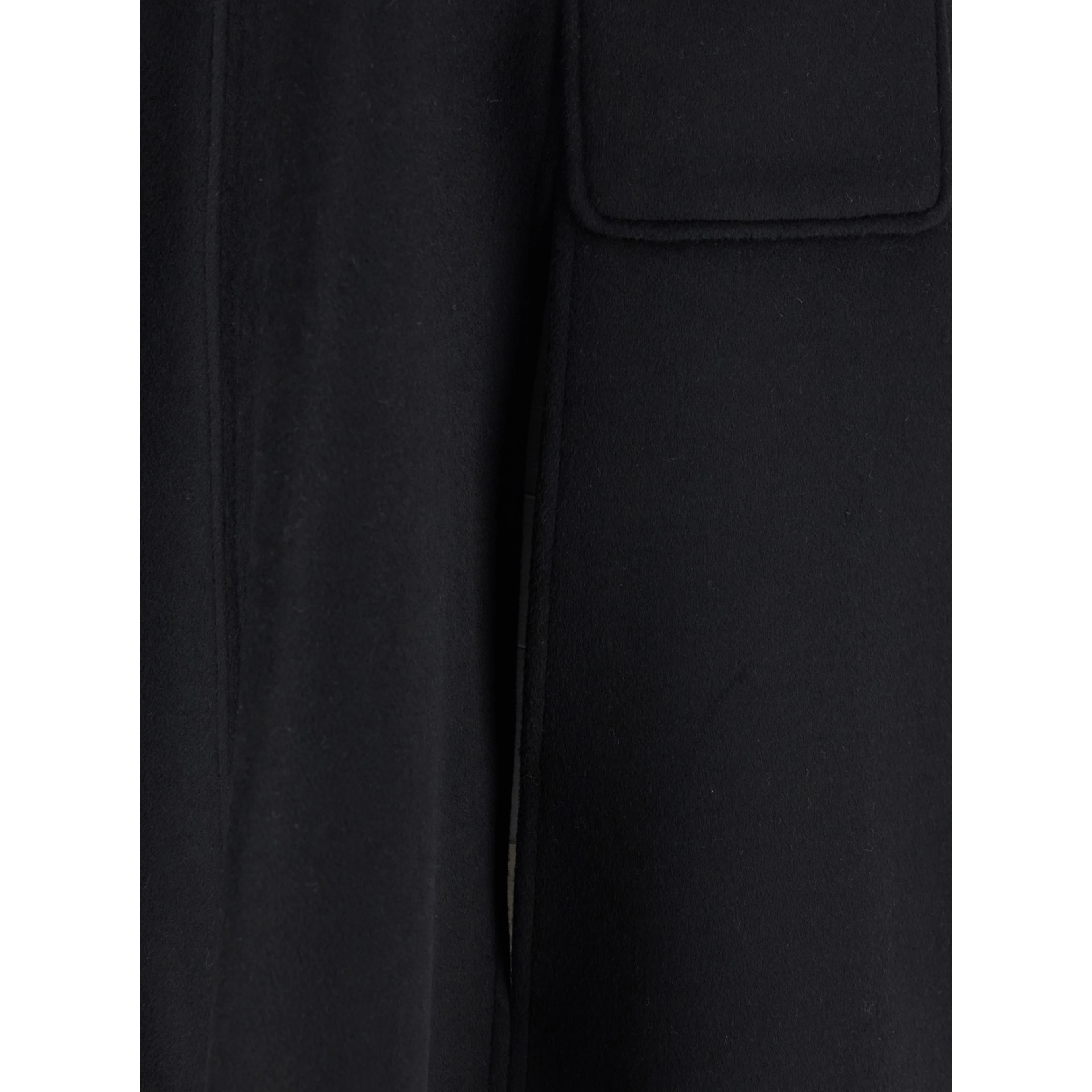 Short cape with elegant details in Tech Fabric, black, woman