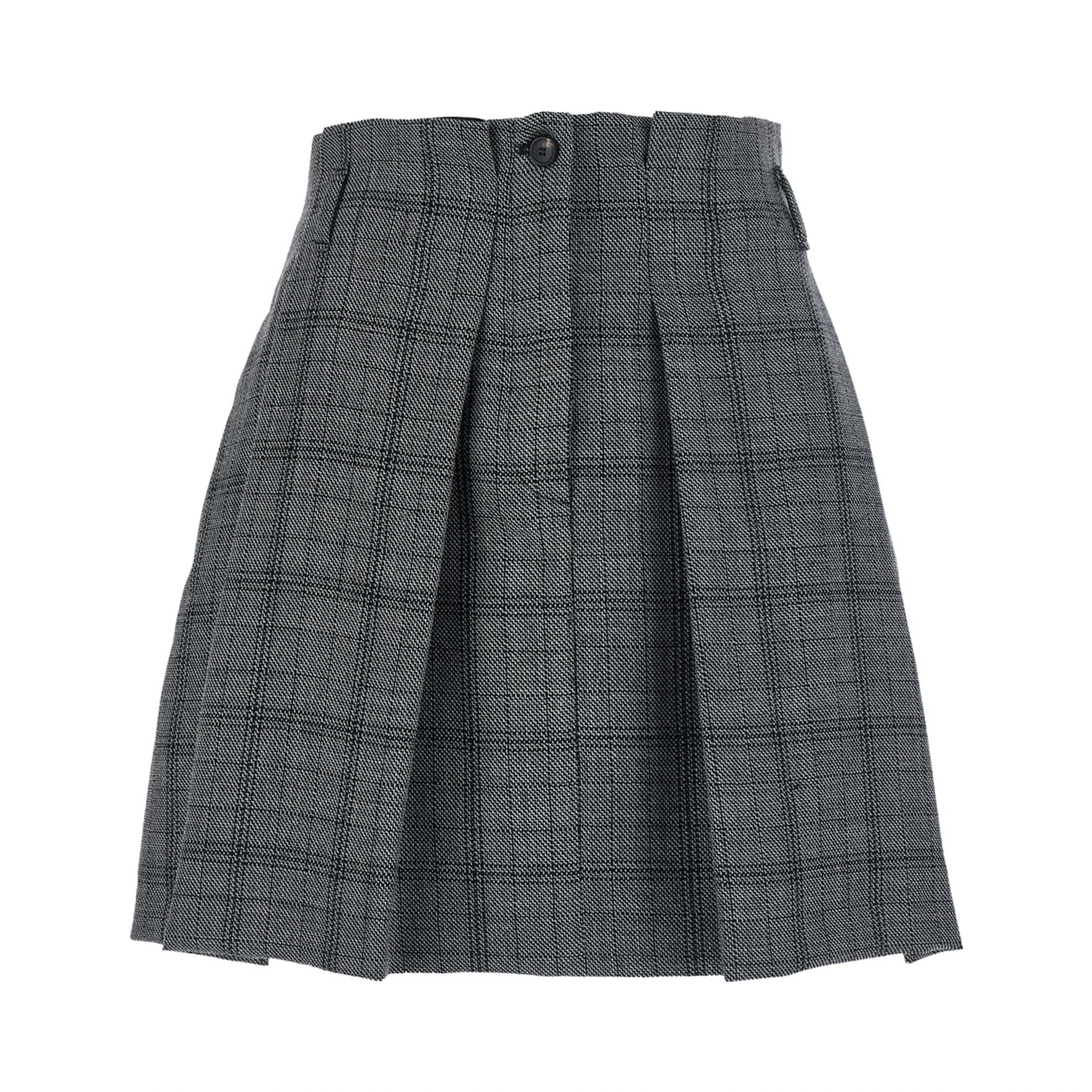 GABY Skirt with Pockets and Straight Hem in Gray for Women
