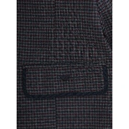 blue Jacket with logo patch on the front in fabric Girl