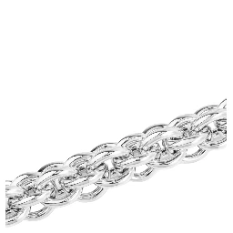 Necklace LACE CHRISTY with silver and silver-colored metal details, women