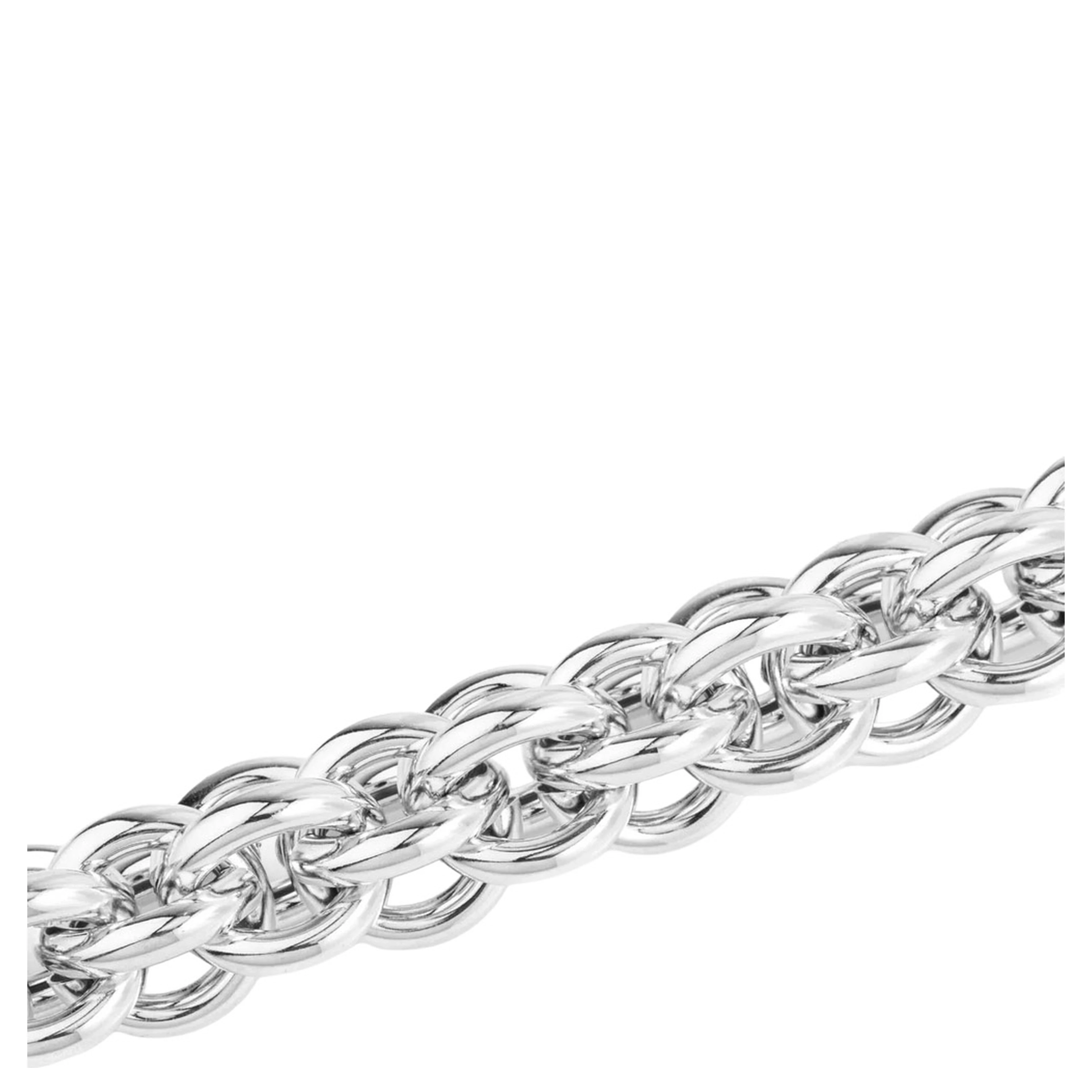 Necklace LACE CHRISTY with silver and silver-colored metal details, women
