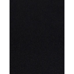 High-neck top in Tech Fabric with long sleeves in black for women