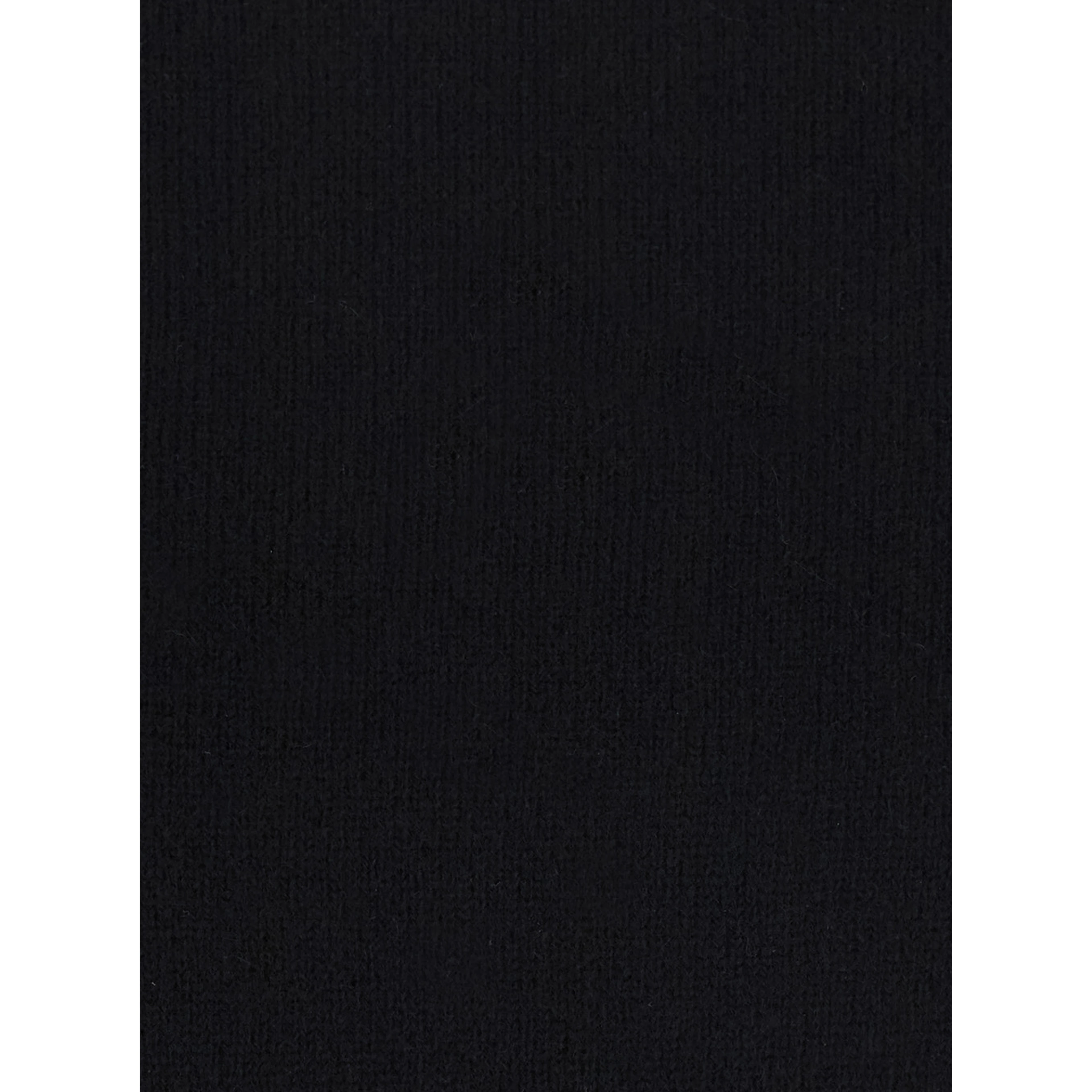 High-neck top in Tech Fabric with long sleeves in black for women