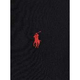 Black Hooded Sweatshirt with Drawstring and Pony on the Front in  Cotton Blend for Men