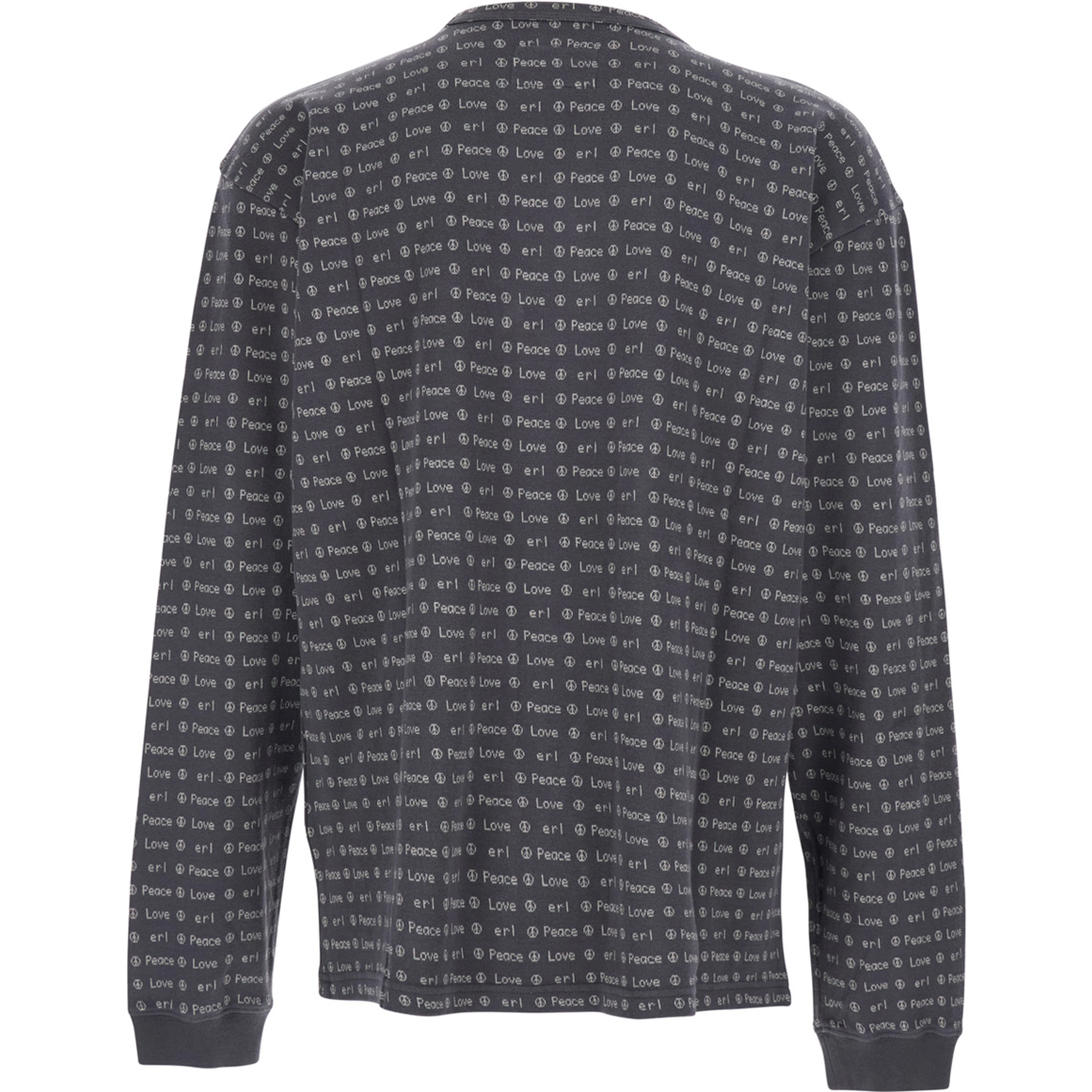 UNISEX JACQUARD LONG SLEEVE TEE KNIT