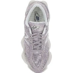 9060 Grey Sneakers with Mesh Details and Rubber Sole In leather Unisex