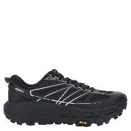 U Mafate Speed 2TS Black Sneaker Low Top with Pull-tab and Lace-up Closure on the Front in Tech Fabric Unisex