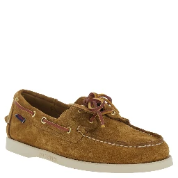 Loafers PORTLAND Brown with Rounded Toe in Leather Men