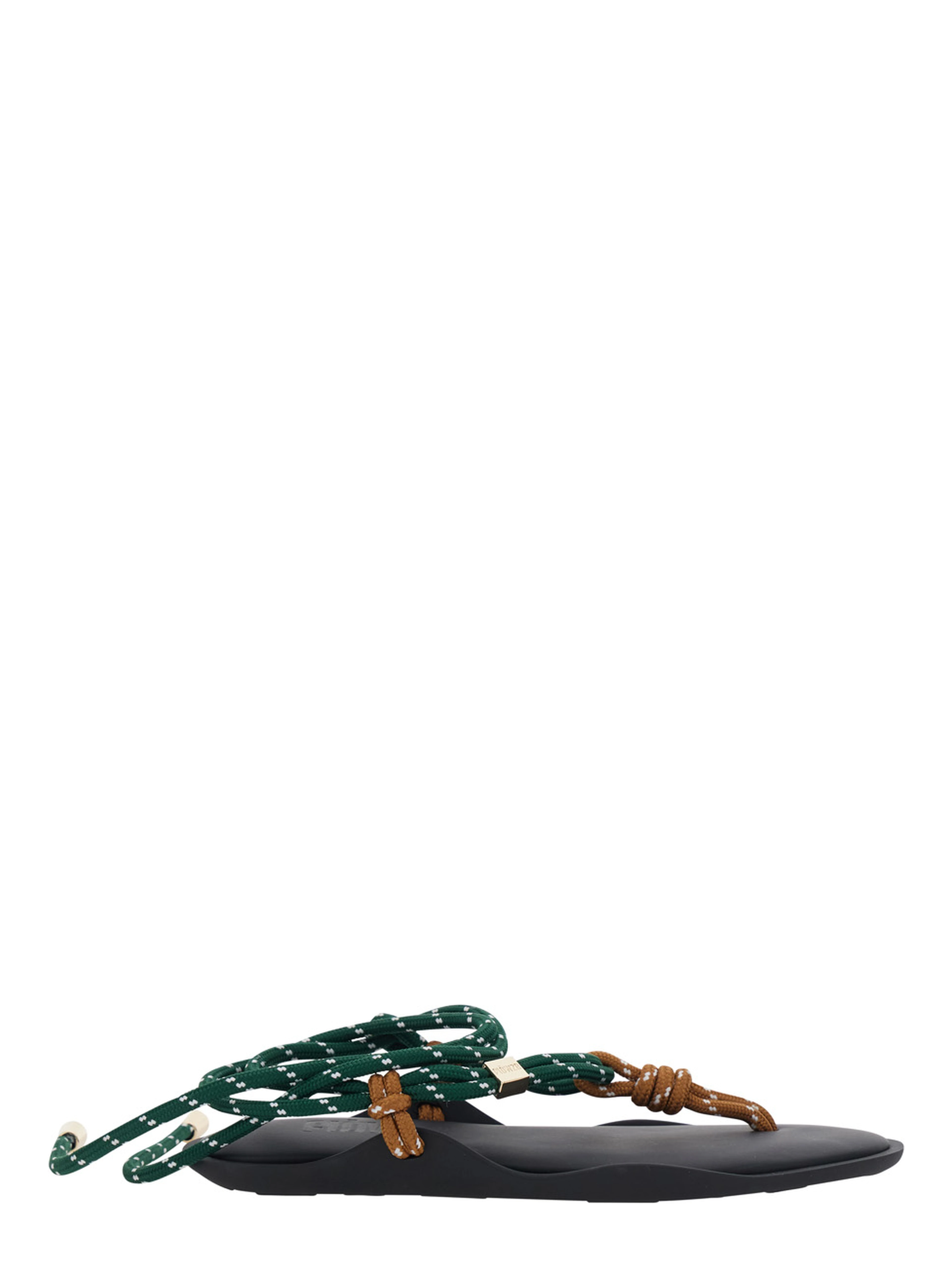 Flo Multicolor Sandals with Straps and Ankle Strap in Leather Women