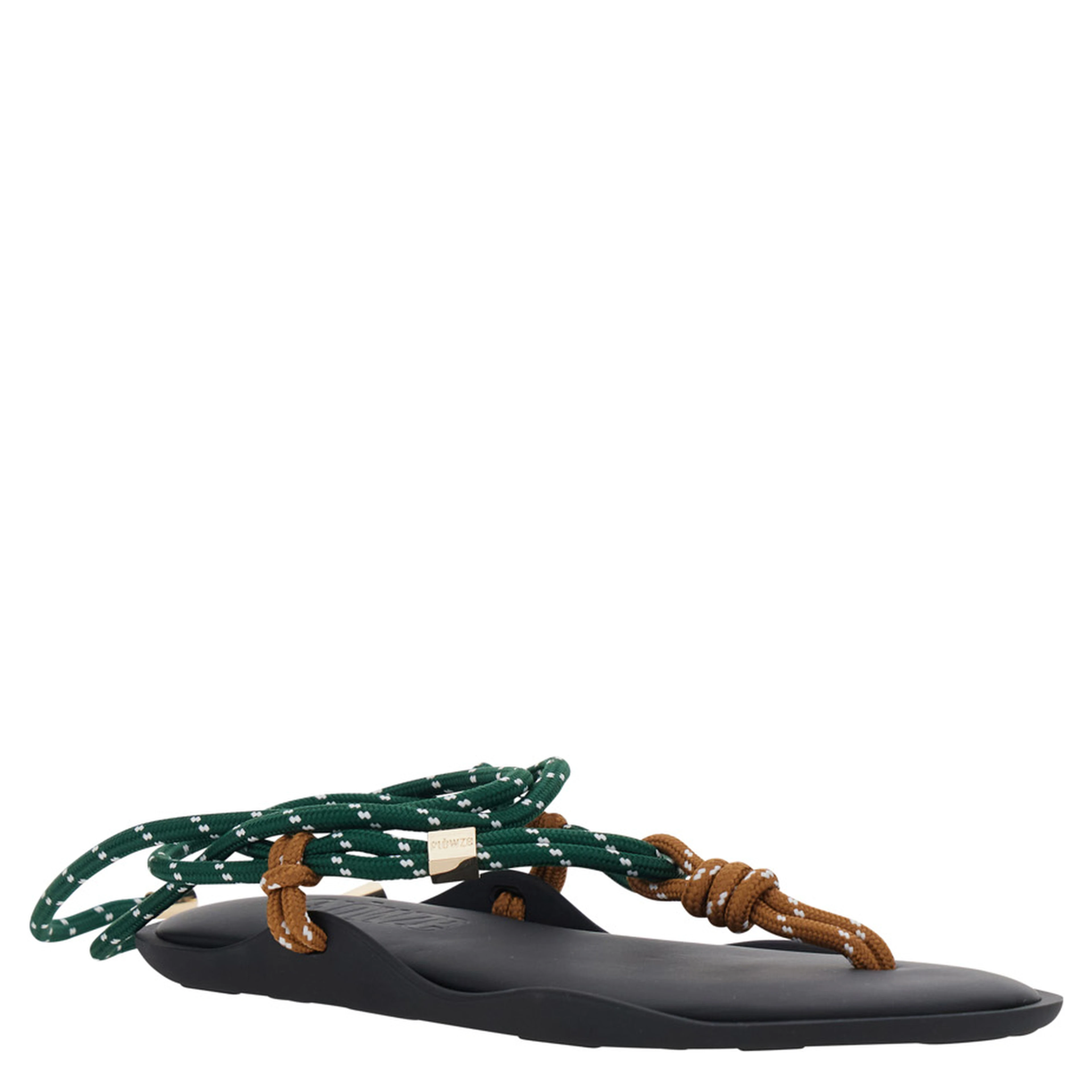 Flo Multicolor Sandals with Straps and Ankle Strap in Leather Women