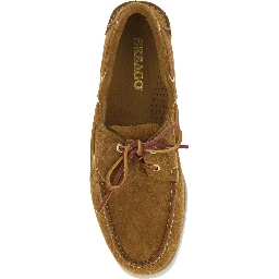 Loafers PORTLAND Brown with Rounded Toe in Leather Men