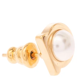 Gold Color Earrings with Hook Detail for Women