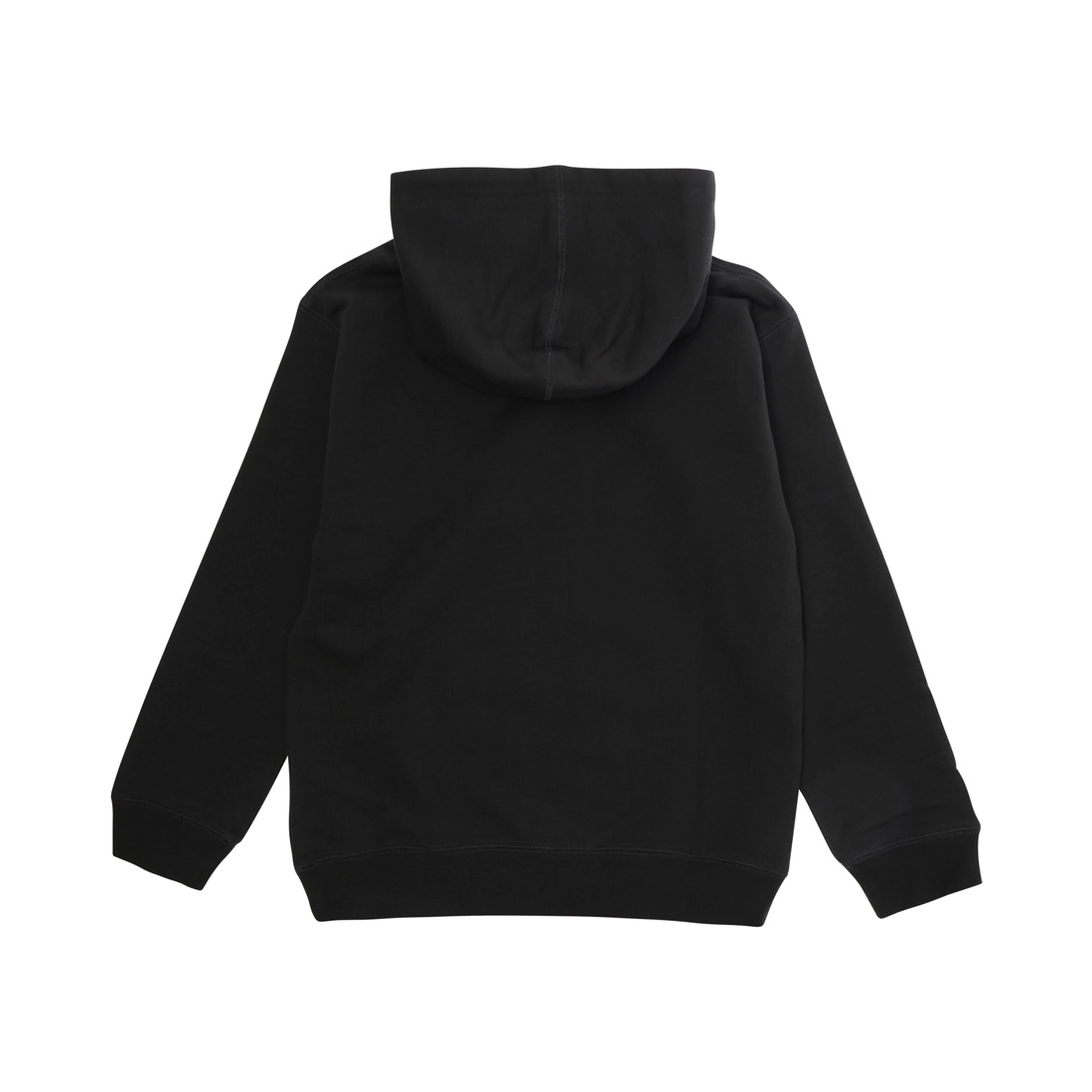 dark grey Hooded sweatshirt with tone-on-tone logo in cotton for Boy