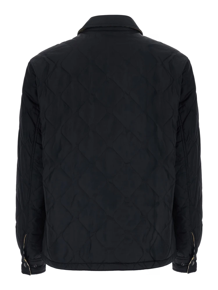 BRIGHTON Black Jacket with quilted motif and reversible design in Tech Fabric men alternative