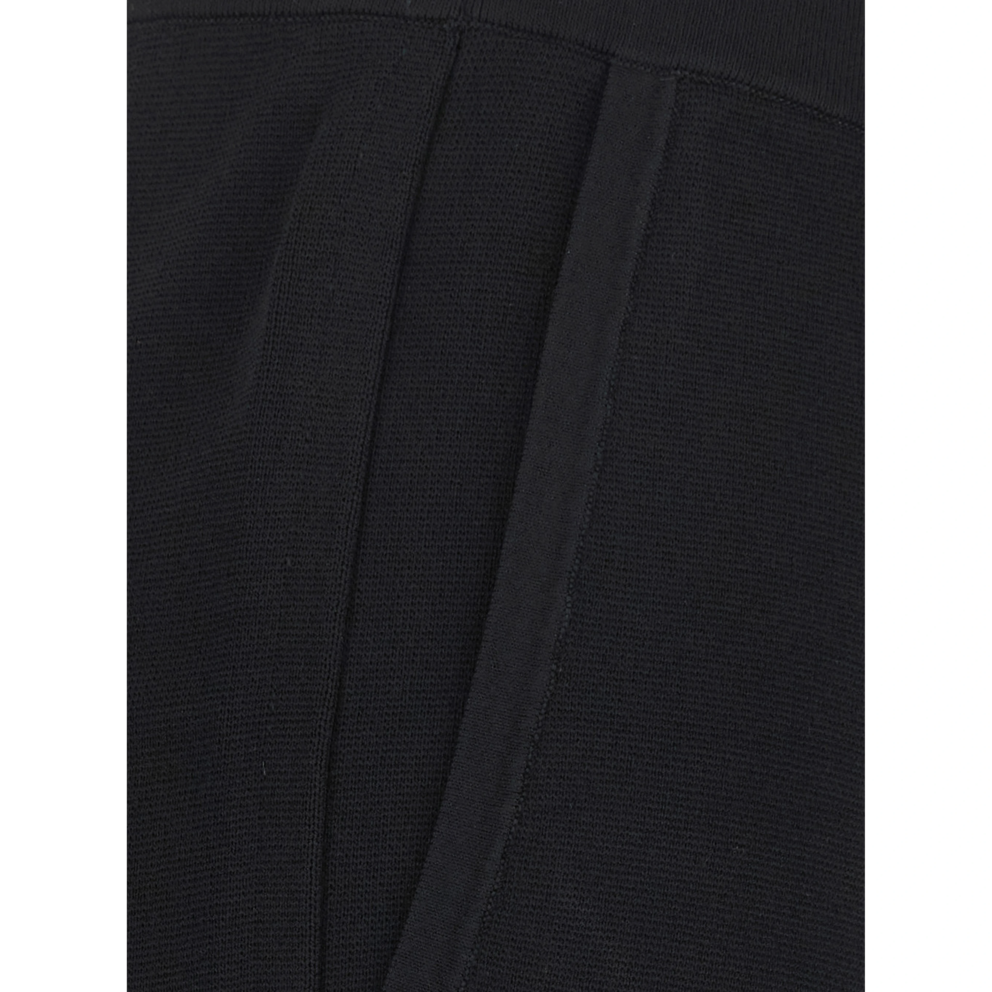 Faida Black Pants with Wide Leg and Elasticated Waist in Blend Viscose for Women