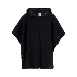 PONCHO HOODED