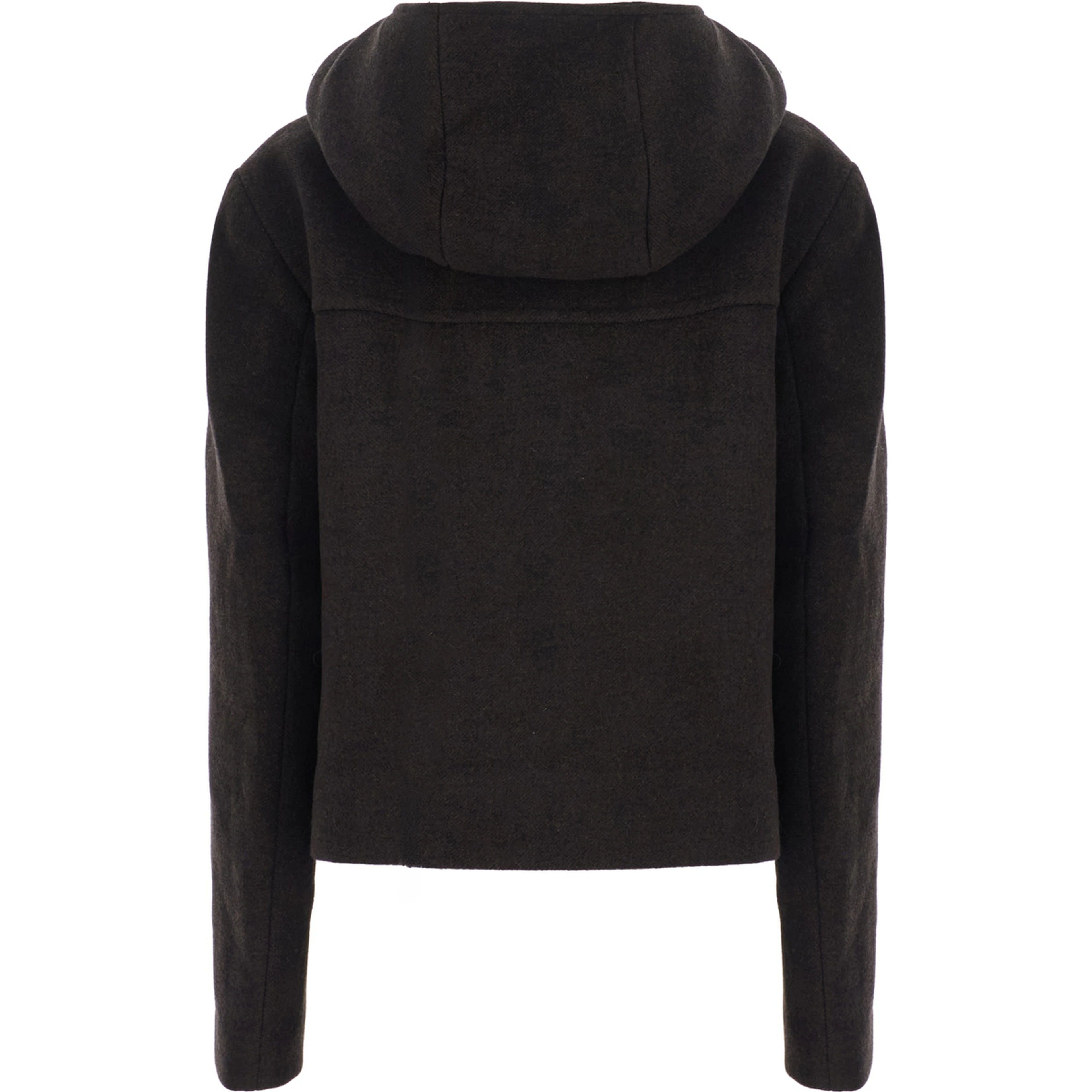 Peacoat Wool Mini Duffle Coat Brown
