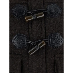 Peacoat Wool Mini Duffle Coat Brown