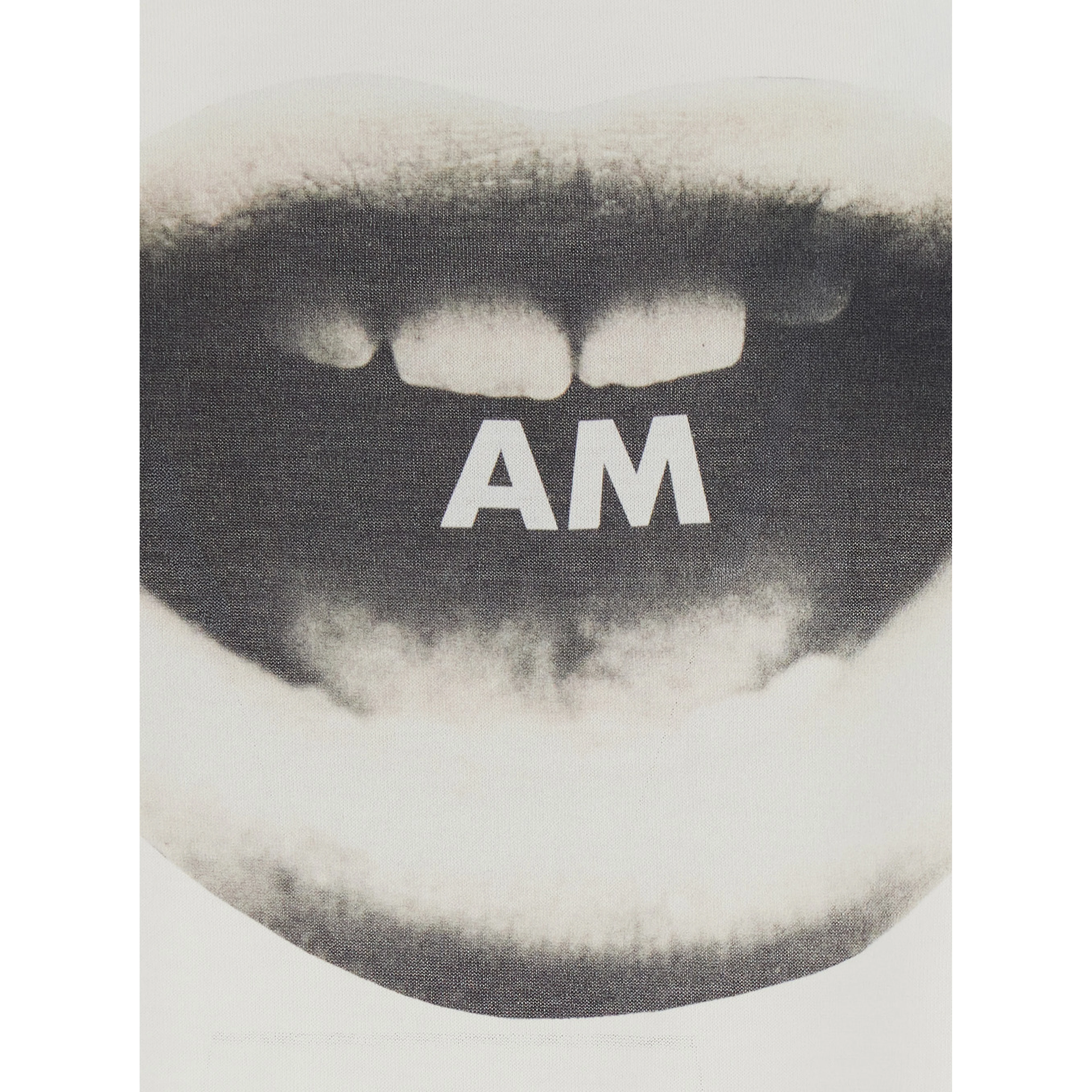 TI AMO white T-Shirt with front print in Cotton for Women