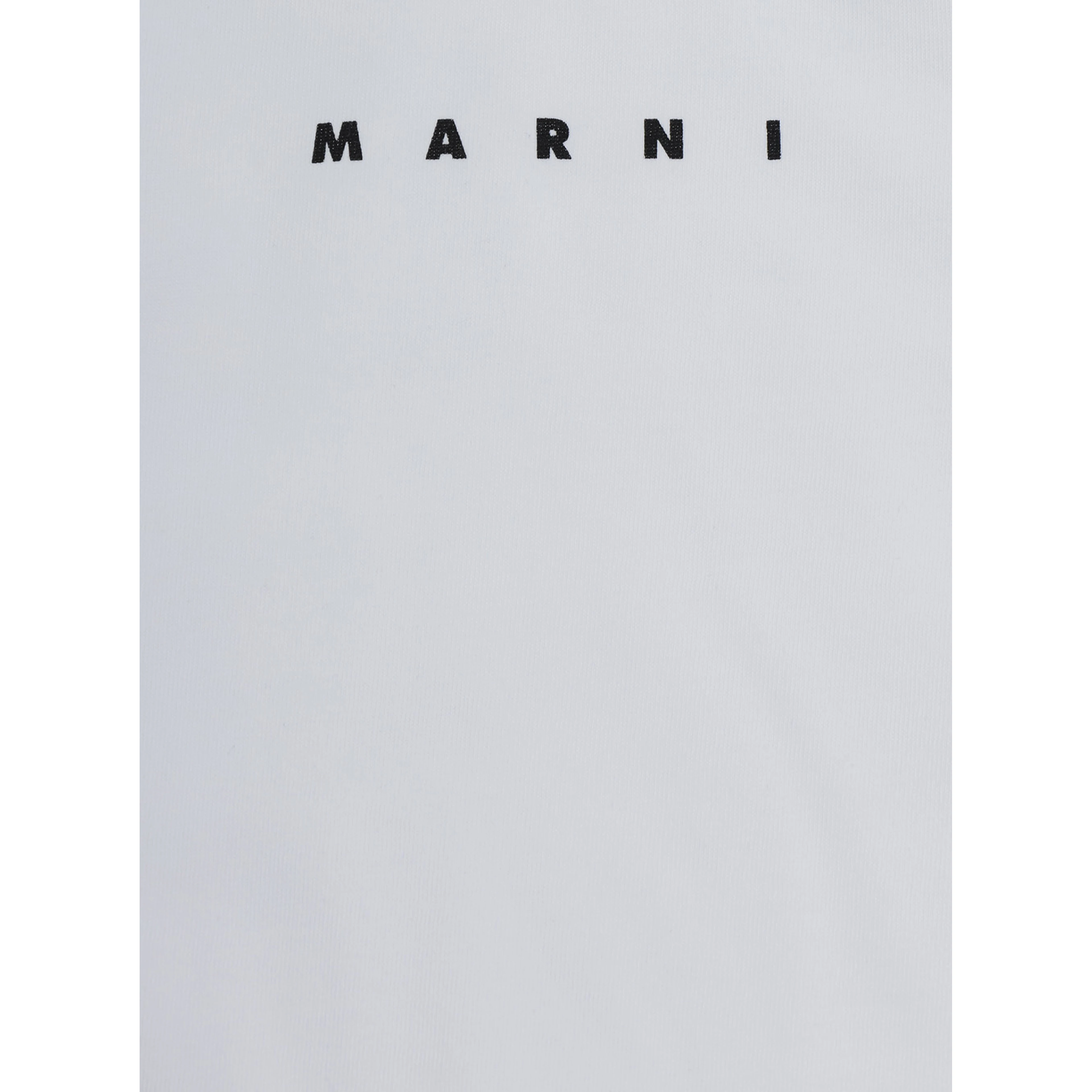 white Long Sleeve T-shirt with logo on the front in cotton Boy