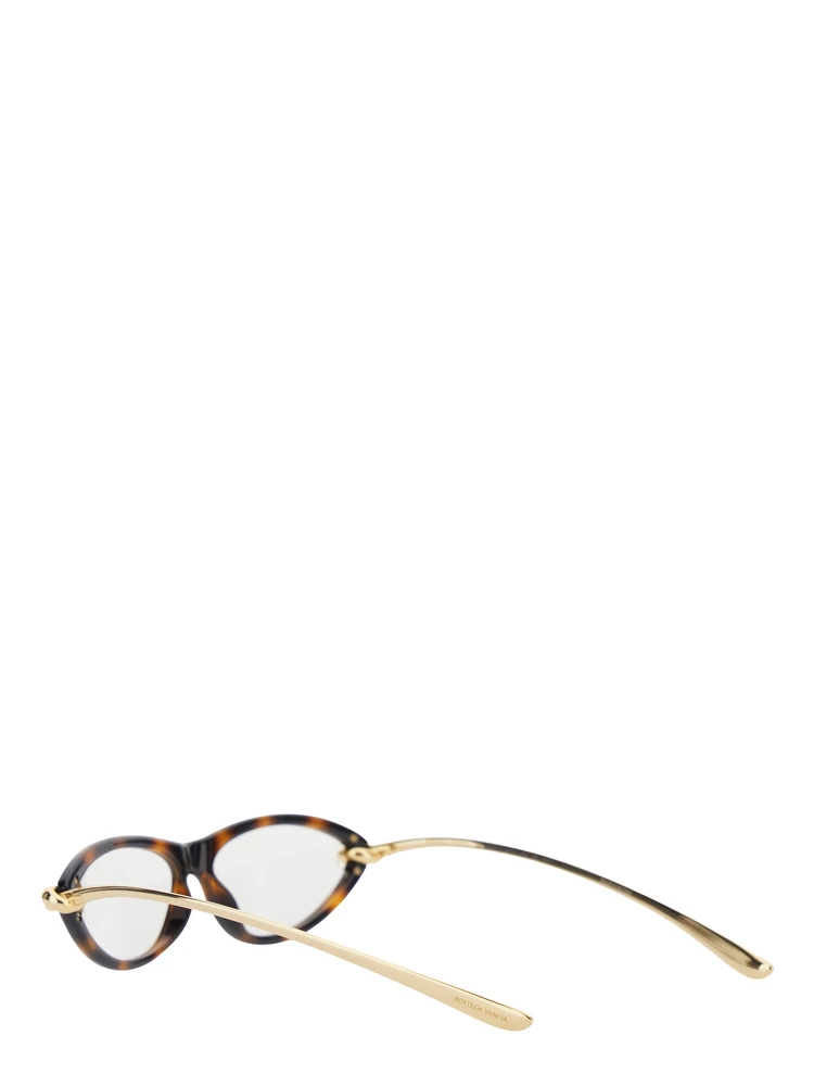 Brown Sunglasses with Cat-Eye Design and Leopard Motif in Acetate for Women alternative