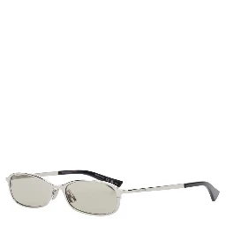 934 Metallic Sunglasses with Logo lettering on the temples in acetate for women