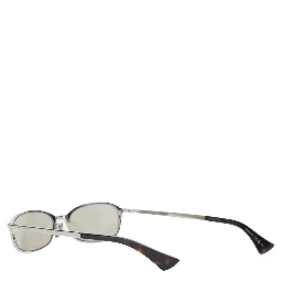 934 Metallic Sunglasses with Logo lettering on the temples in acetate for women