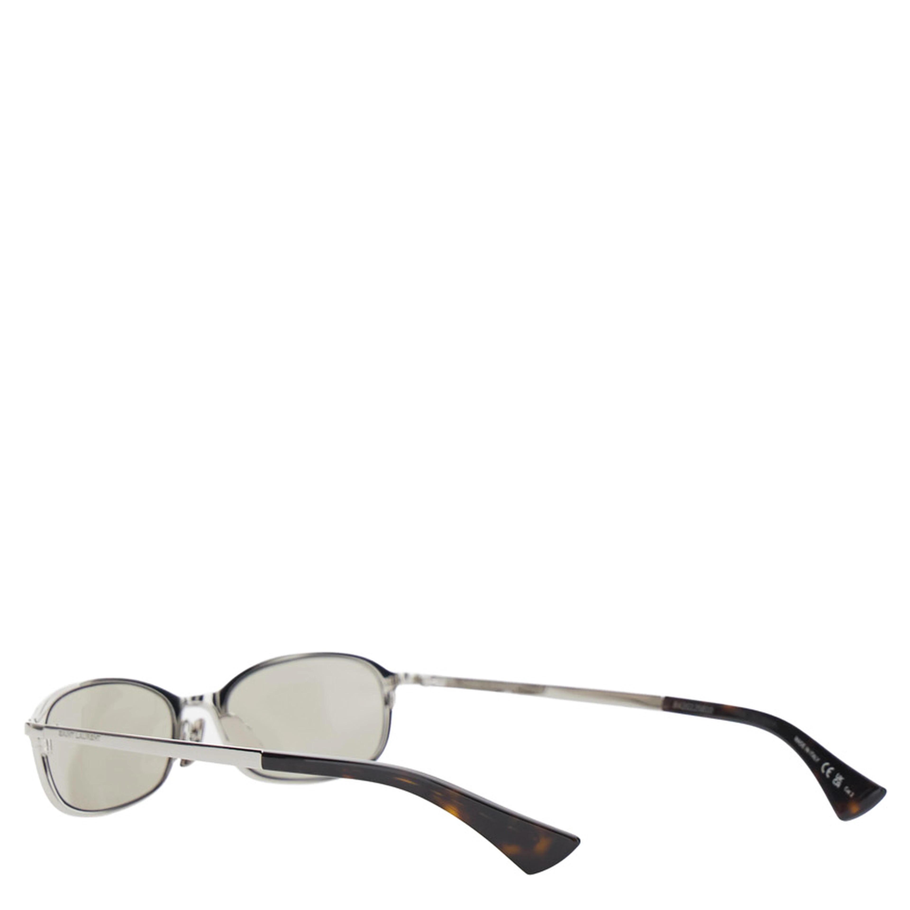 934 Metallic Sunglasses with Logo lettering on the temples in acetate for women