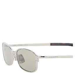 934 Metallic Sunglasses with Logo lettering on the temples in acetate for women
