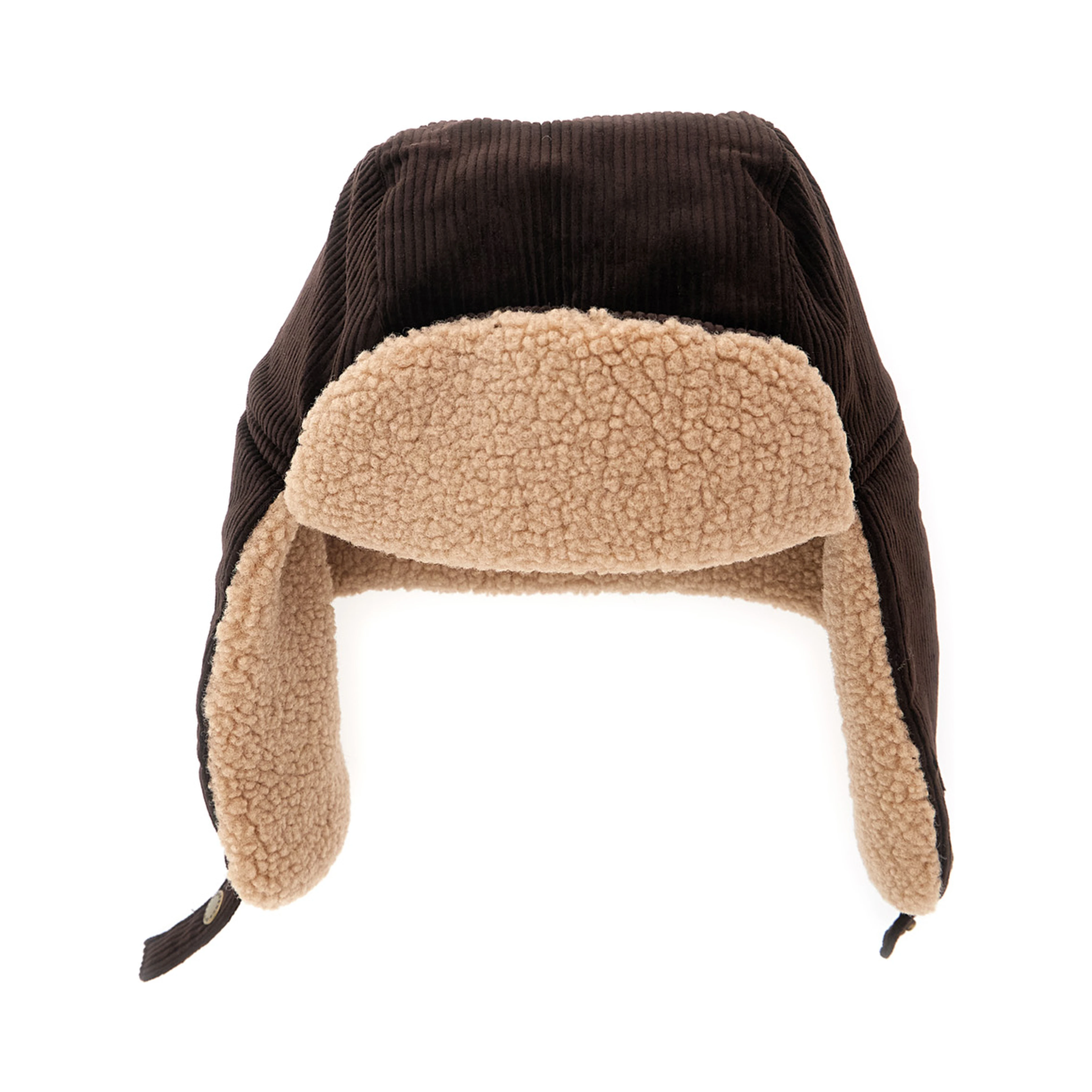 Balaclava in Tech Fabric with Full Coverage and Brown Unisex