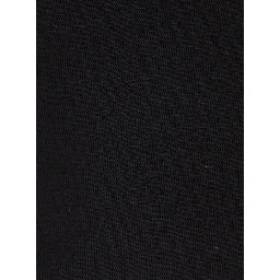 Black scarf with fringed edges in Lightweight wool for women